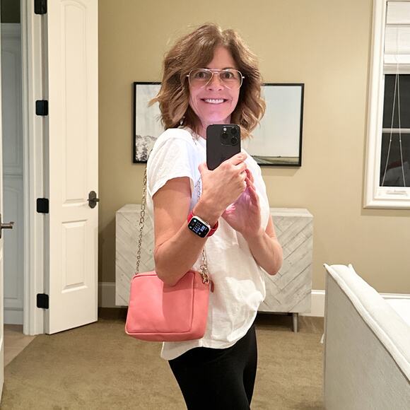 MAJE Detachable Chain Shoulder Strap in Pale Gold - Picture 5 of 8